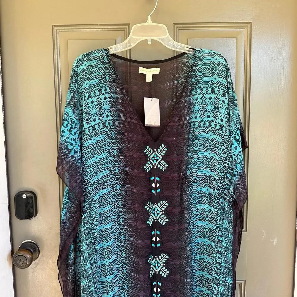 Staring at Stars Women's‎ Kaftan Cover-Up Large